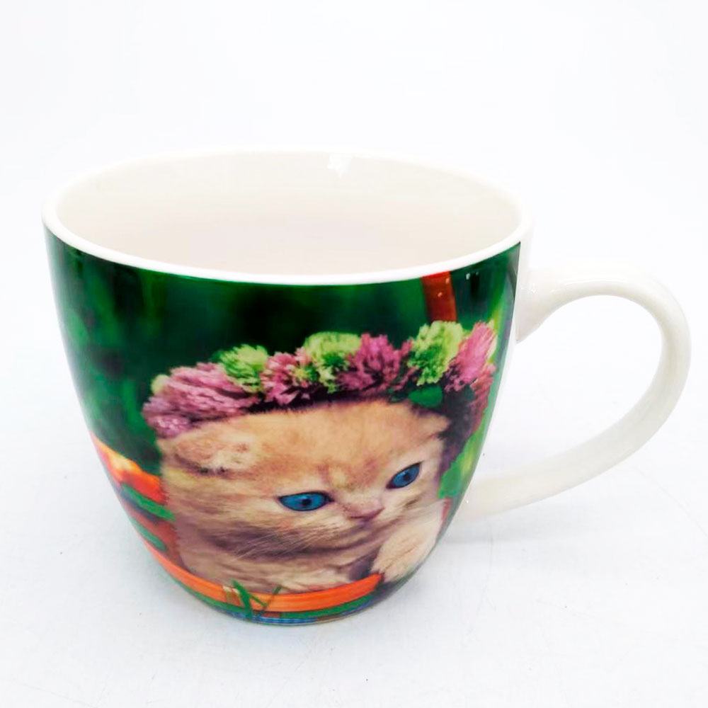 Taza de cerámica estampado - Galerías el Triunfo - 156072791145