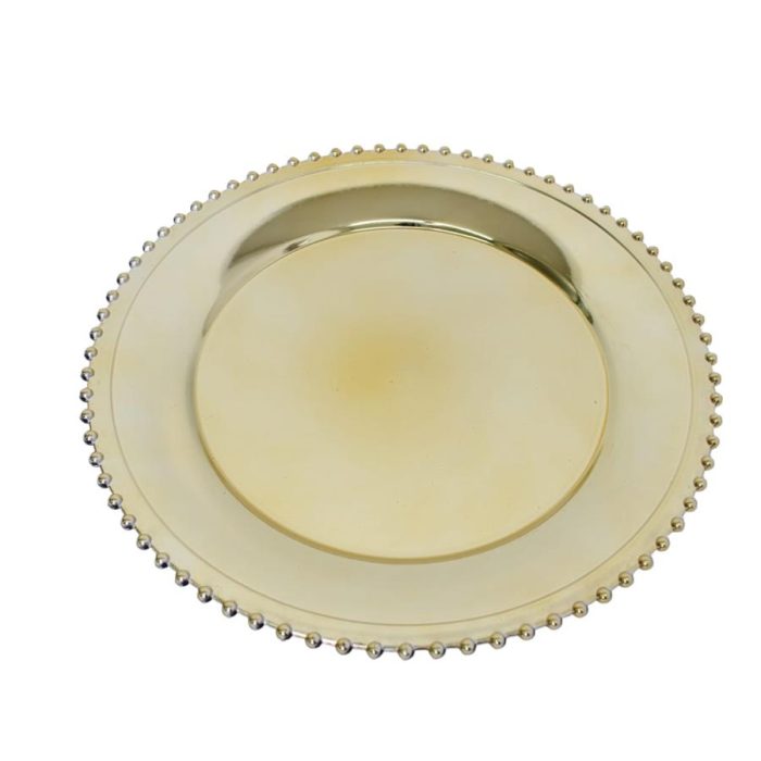 Plato de presentación dorado - Image 2