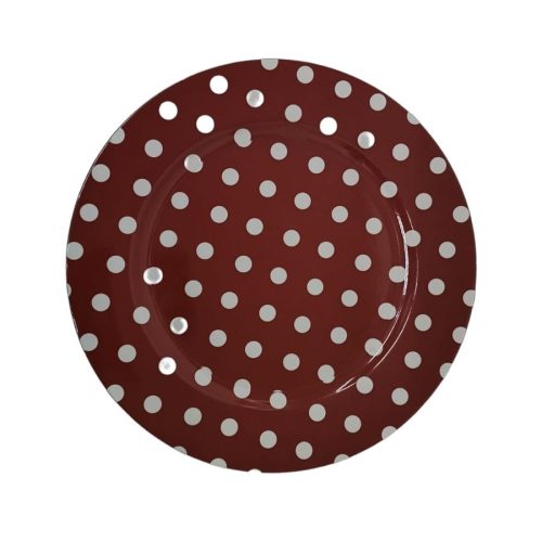 Plato de presentación rojo - Galerías el Triunfo - 156072795038