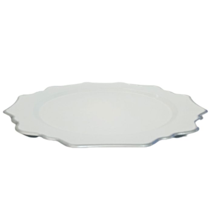 Plato de presentación blanco - Image 3