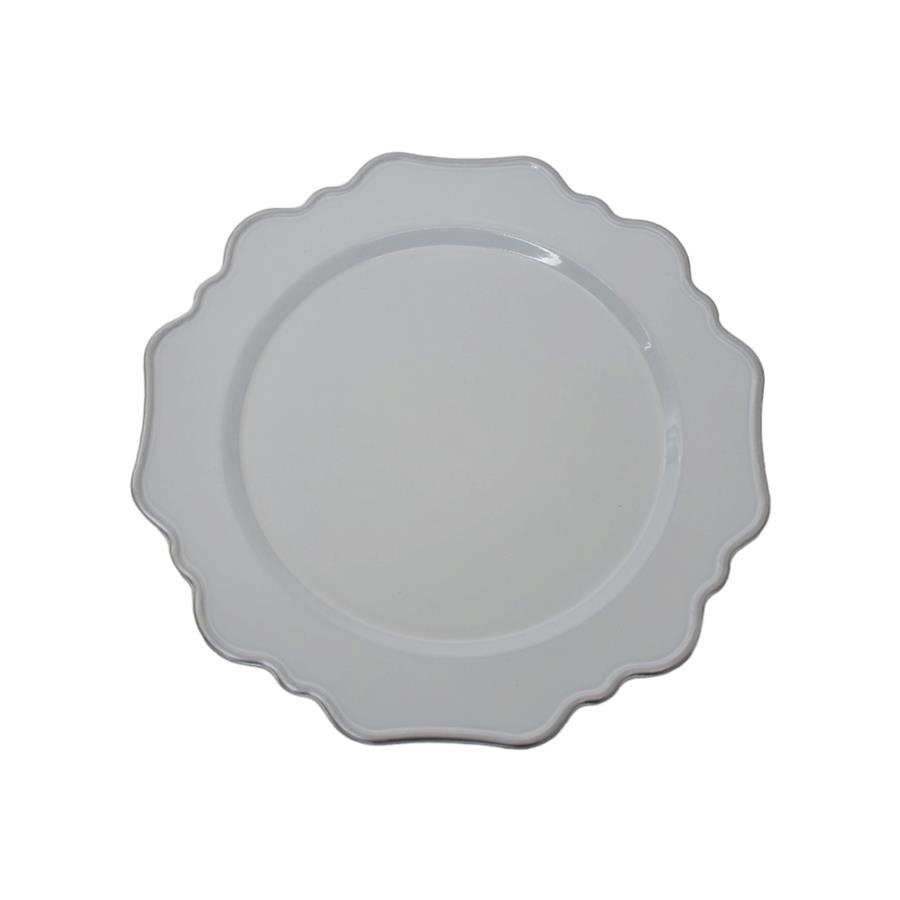 Plato de presentación blanco - Galerías el Triunfo - 156072795111