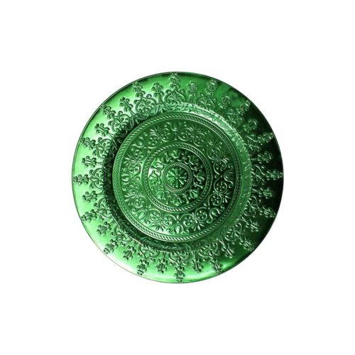 Plato de presentación verde - Galerías el Triunfo - 156072795119