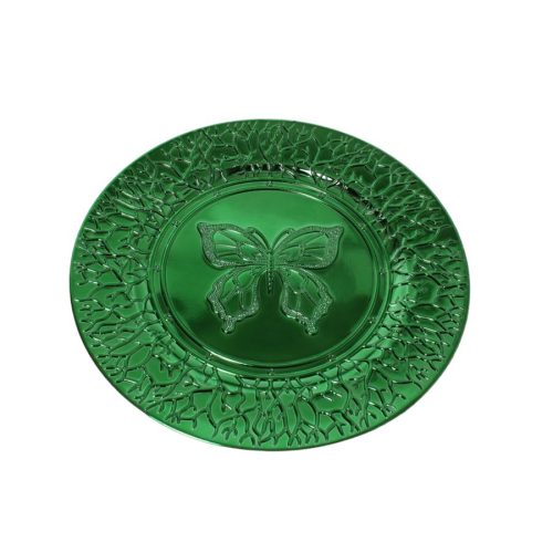 Plato de presentación verde - Galerías el Triunfo - 156072795133