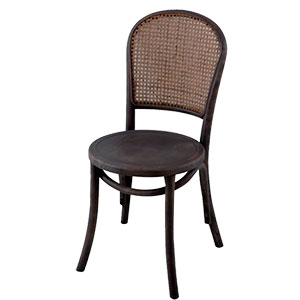 Silla de madera gris - Galerías el Triunfo - 162071896046