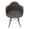 Silla de plástico gris - Image 2