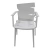 Silla blanca con descansabrazos - Galerías el Triunfo - 162072001076