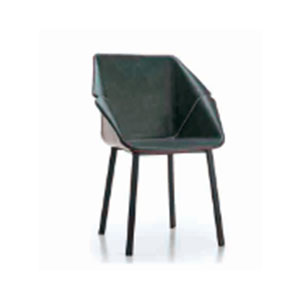 Silla de polipiel verde - Galerías el Triunfo - 162172485027