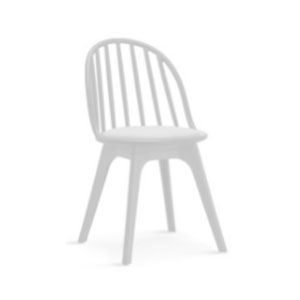 Silla de plástico blanca - Galerías el Triunfo - 162172485046
