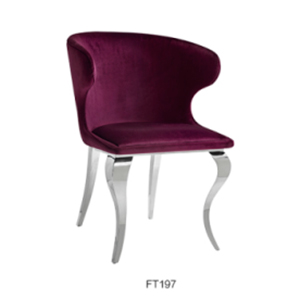Silla de terciopelo vino - Galerías el Triunfo - 163071845019
