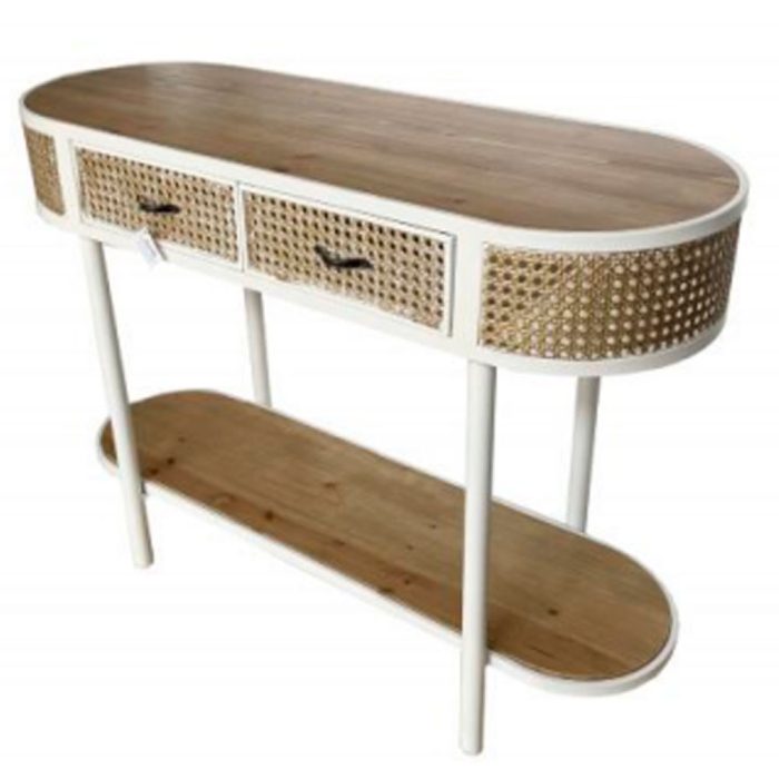 Credenza de metal blanco - Galerías el Triunfo - 163072076047