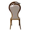 Silla de metal dorado - Image 4