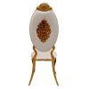 Silla de metal dorado - Image 4
