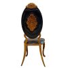Silla de metal dorado - Image 4