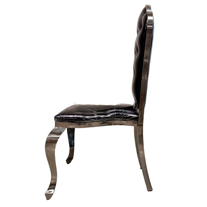 Silla de metal cromada - Image 2