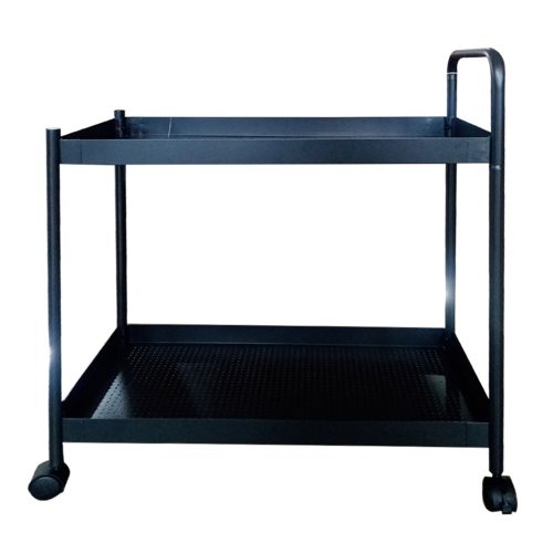Carrito de metal negro - Galerías el Triunfo - 168172701019