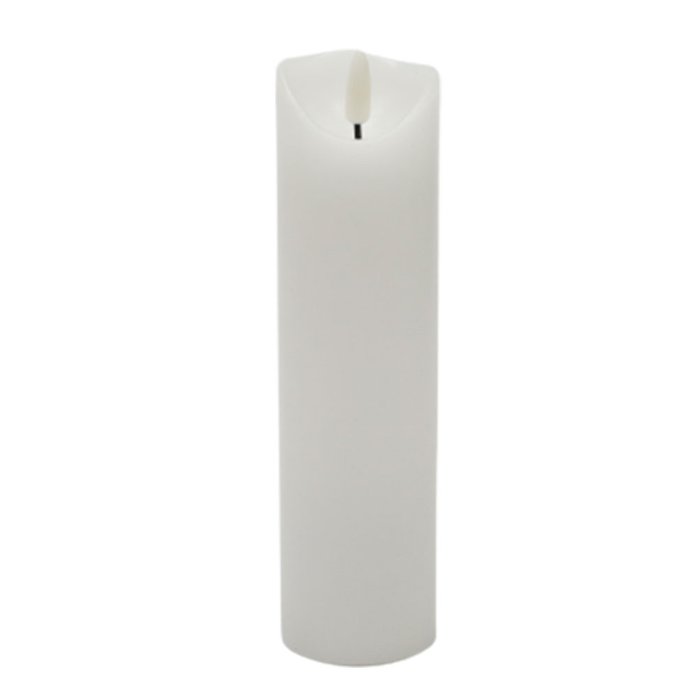 Vela de cera blanca - Galerías el Triunfo - 180207889047