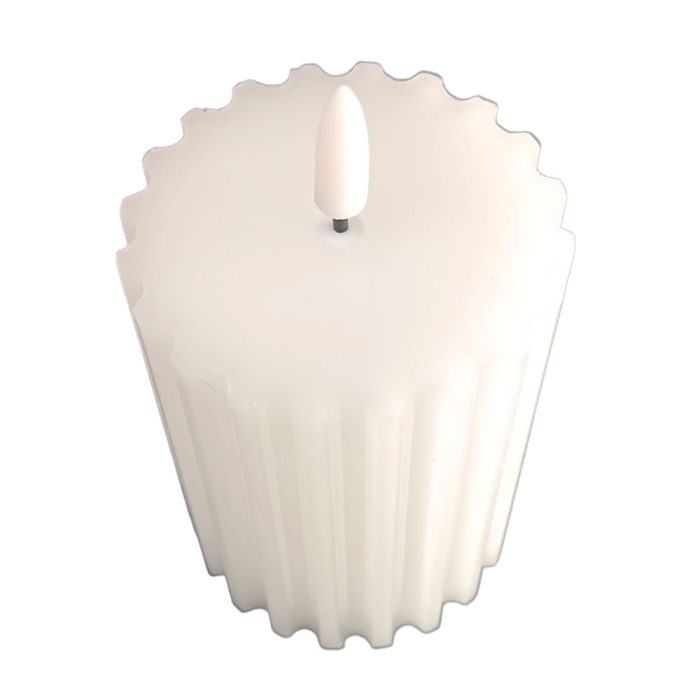 Vela de cera blanca - Image 2