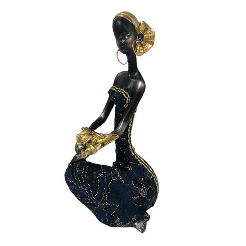 Africana de resina - Galerías el Triunfo - 191071541031