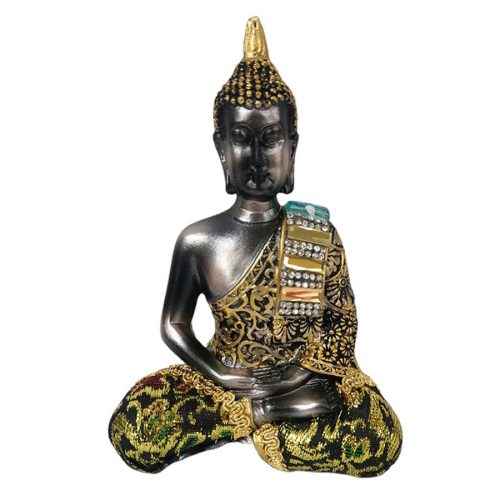 Buda de resina sentado - Galerías el Triunfo - 191071541038