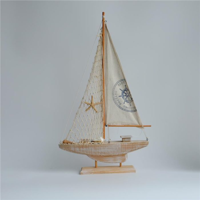 Velero con detalles marinos - Galerías el Triunfo - 206071383203