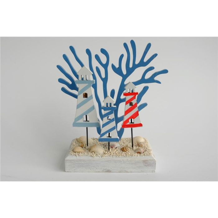 Escultura de faro marino - Galerías el Triunfo - 206071383246