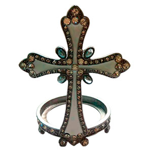 Candelabro de metal diseño - Galerías el Triunfo - 210207655010