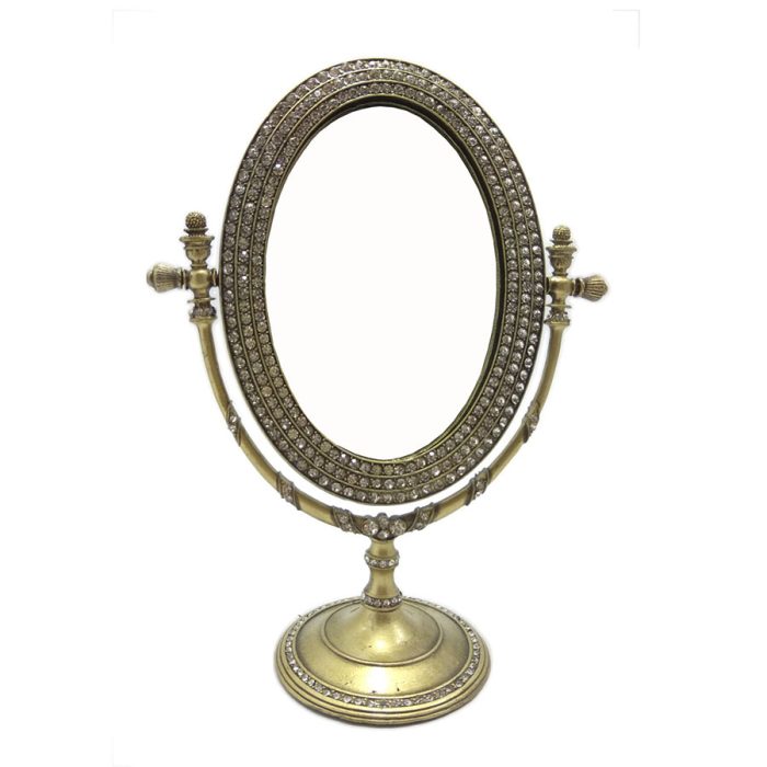 Espejo oval con base - Galerías el Triunfo - 210207655037