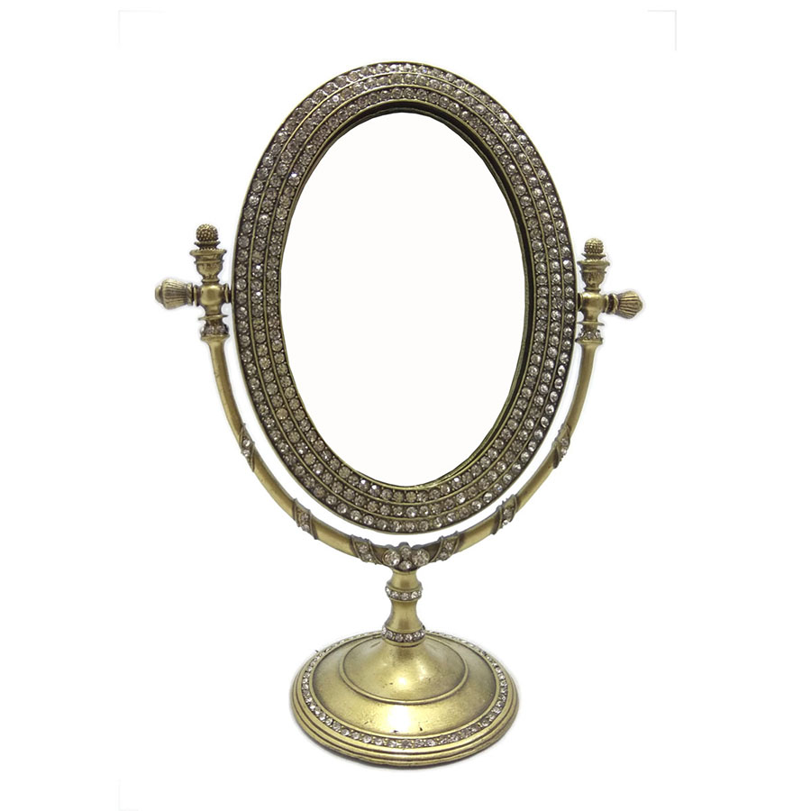 Espejo oval con base - Galerías el Triunfo - 210207655037