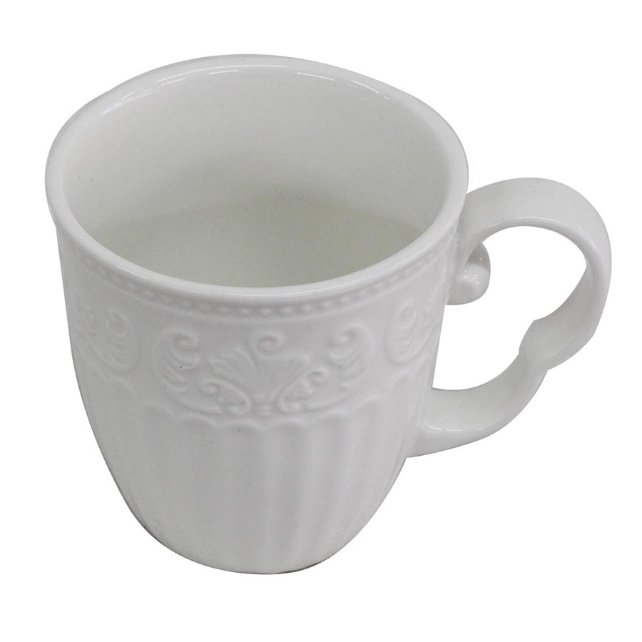 Taza Blanca Ceramica