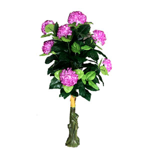Arbol artificial con flores - Galerías el Triunfo - 221001736973