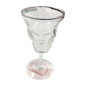 Copa de vidrio transparente - Galerías el Triunfo - 231001736496