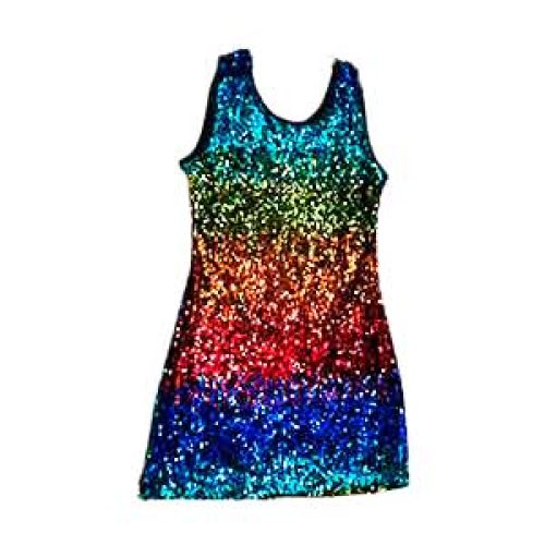 Vestido de lentejuelas - Galerías el Triunfo - 231001736802