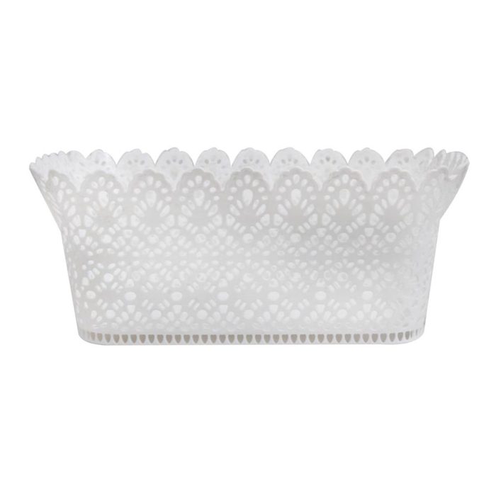 Maceta de plastico rectangular - Galerías el Triunfo - 241171736754