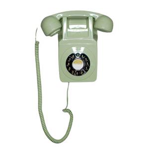 Teléfono verde de pared - Galerías el Triunfo - 264072028020