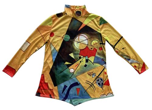Blusa con diseño abstracto - Galerías el Triunfo - 291001736072