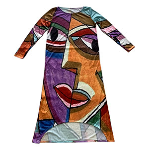 Vestido Largo con rostro - Galerías el Triunfo - 291001736085