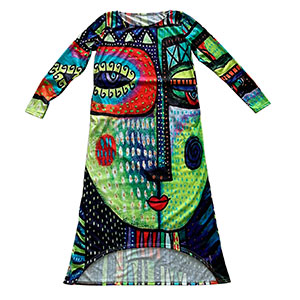 Vestido Largo con rostro - Galerías el Triunfo - 291001736089