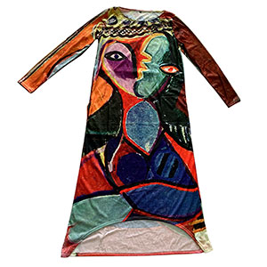 Vestido Largo con diseño - Galerías el Triunfo - 291001736107