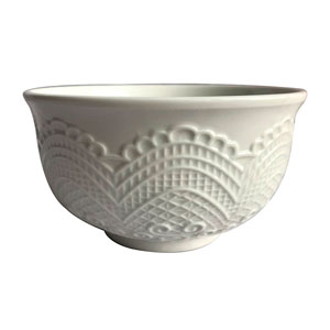 Bowl de cerámica blanco - Galerías el Triunfo - 291001736117