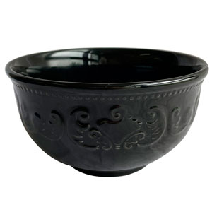 Bowl de porcelana negro - Galerías el Triunfo - 291001736120