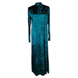 Vestido de terciopelo verde - Galerías el Triunfo - 291001736166