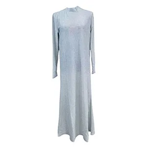 Vestido plateado brillante talla - Galerías el Triunfo - 291001736183
