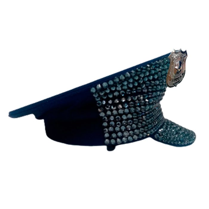 Sombrero de policia azul - Image 3