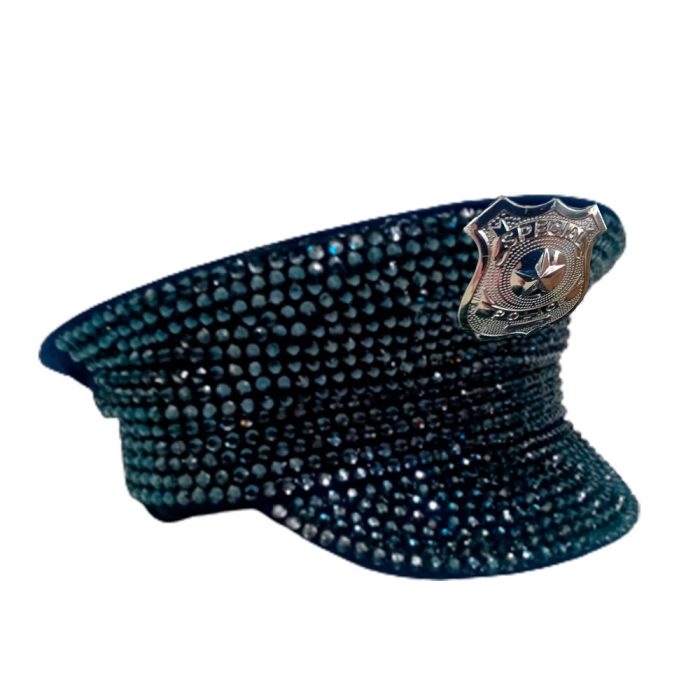 Sombrero de policia azul - Image 5