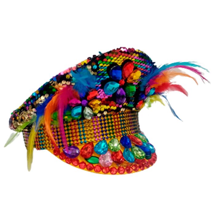 Sombrero de policia multiculor - Image 5