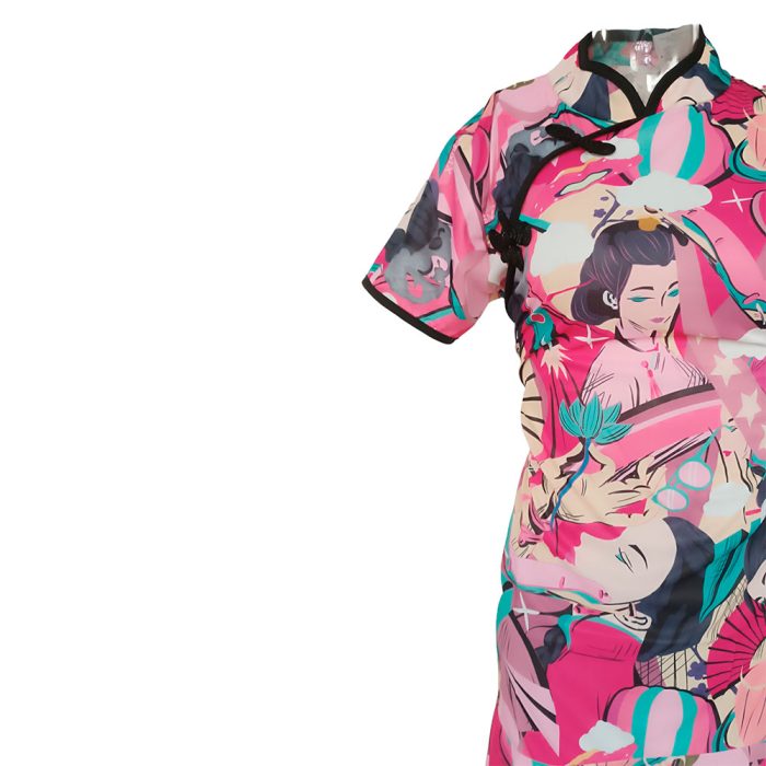 Vestido diseño oriental - Image 3