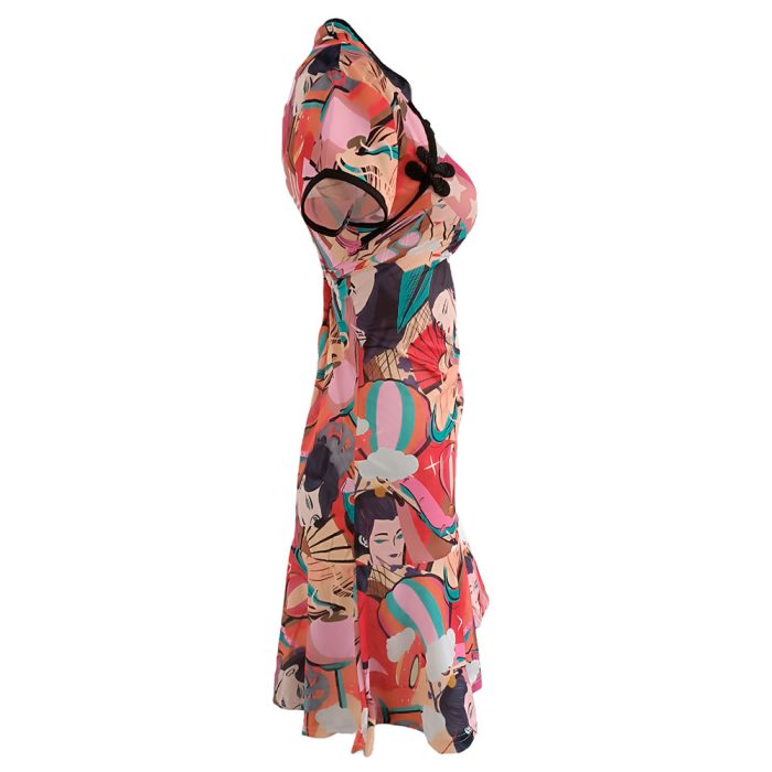Vestido diseño oriental - Image 2