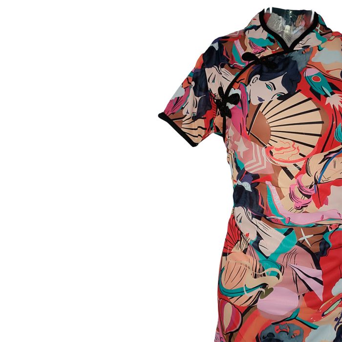 Vestido diseño oriental - Image 3