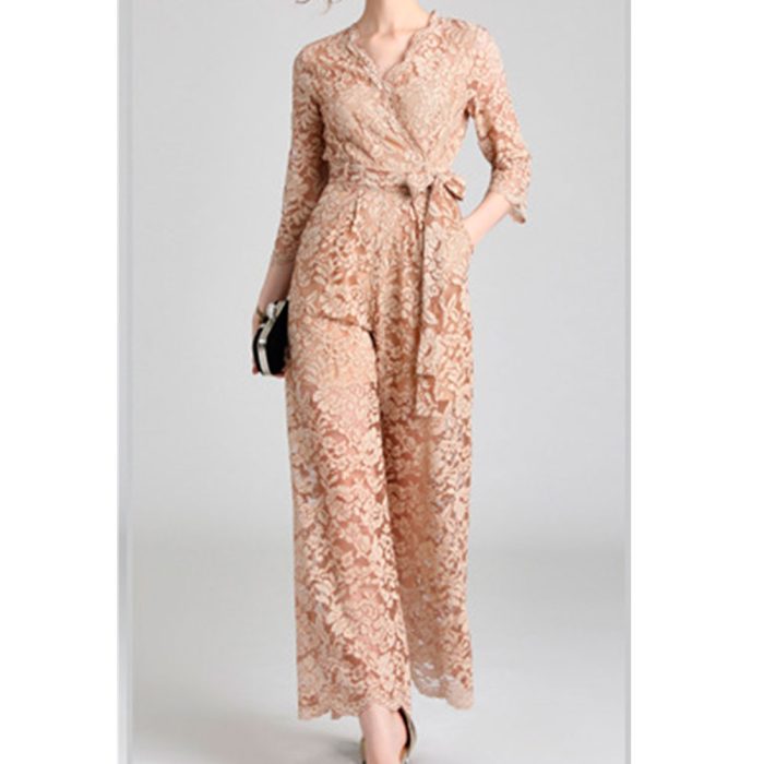 Vestido largo diseño pantalón - Galerías el Triunfo - 291001736678
