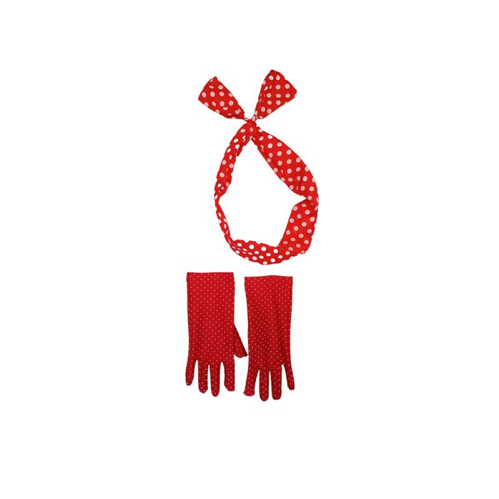 Juego de vestido rojo - Image 4